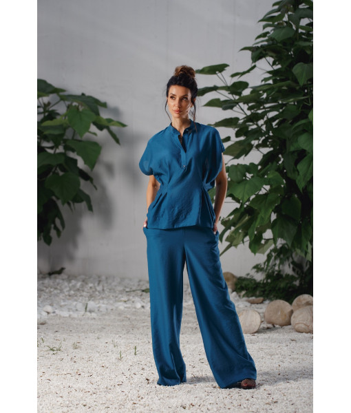 Palazzo pants (blue)
