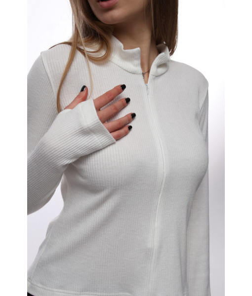 Long with zip neck