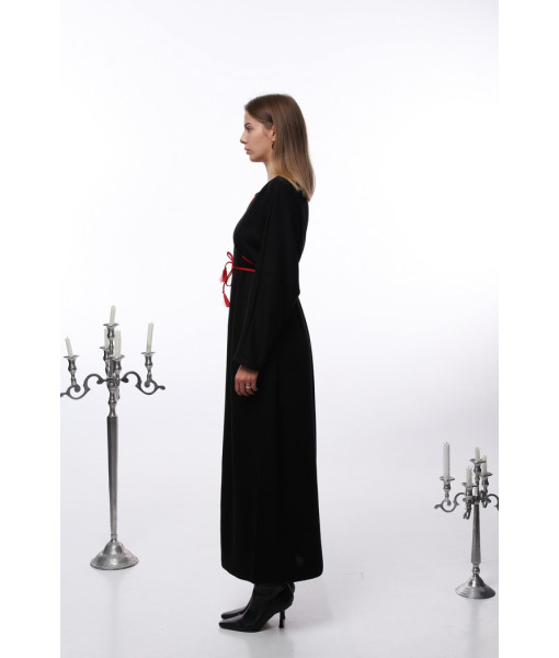 Warm angora dress