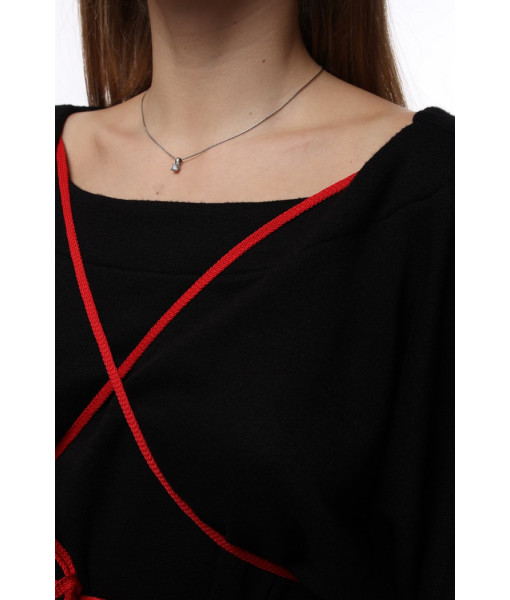 Warm angora dress