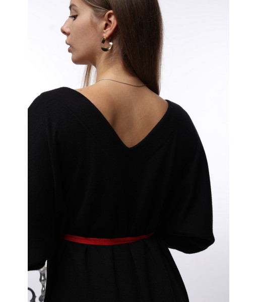 Warm angora dress