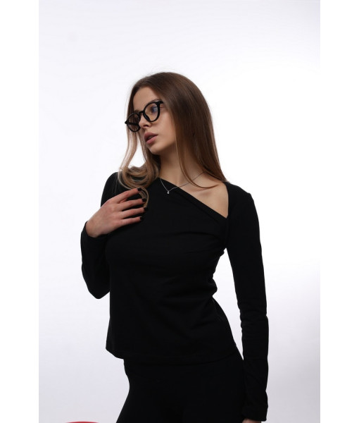 Long asymmetrical black