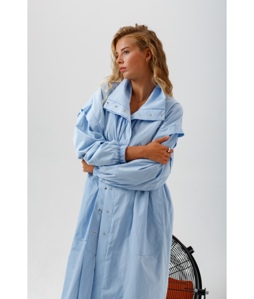 SEDATIVO Long Autumn Coat — Freedom of Silhouette