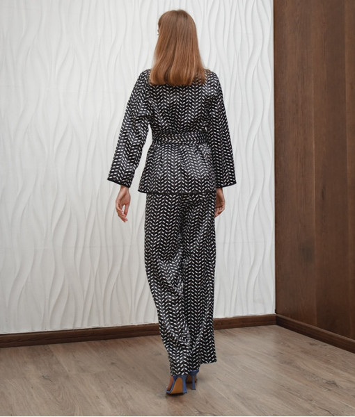 Kimono suit (blouse and pants)