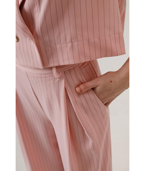 Striped pants (pink)