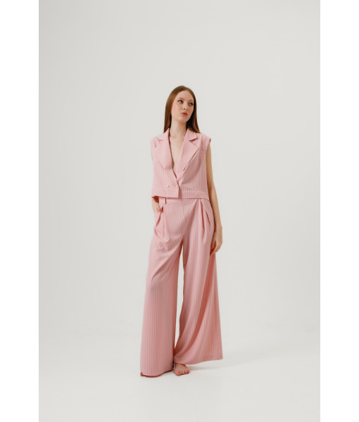 Striped pants (pink)