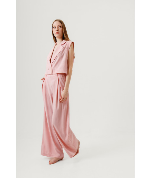 Striped pants (pink)