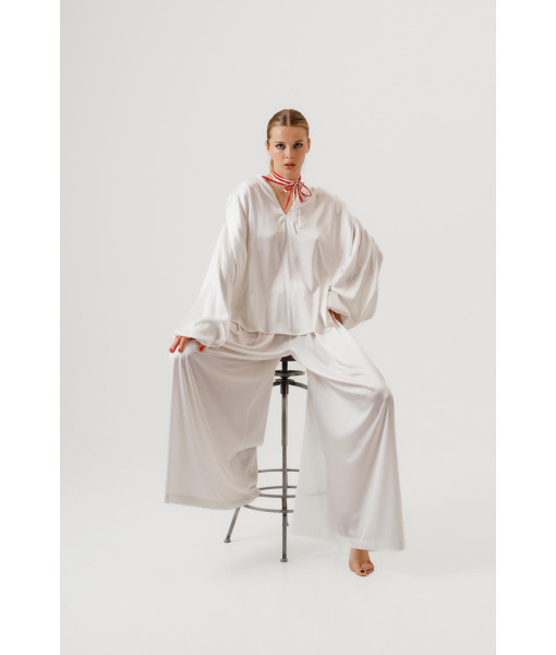Armani silk shirt (white)
