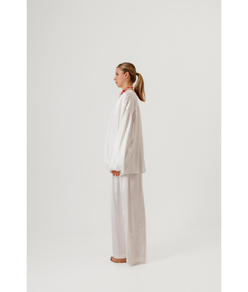 Armani silk shirt (white)