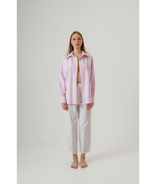 Striped shirt (pink)