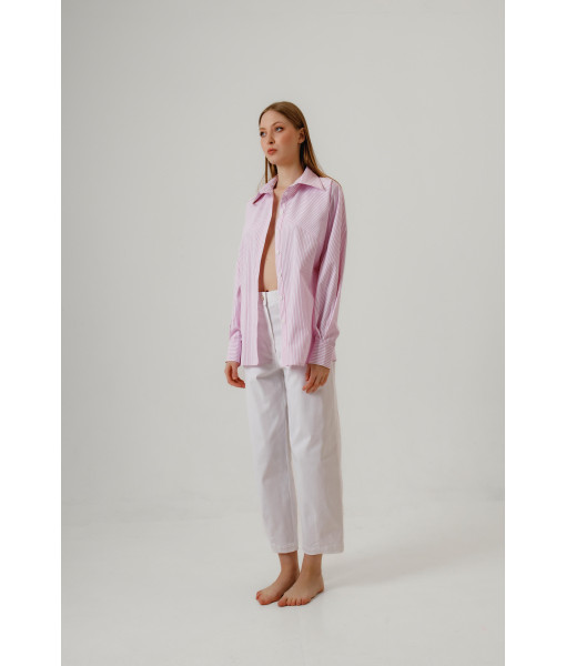 Striped shirt (pink)