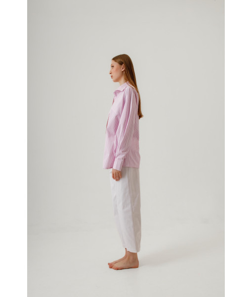 Striped shirt (pink)