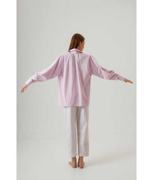 Striped shirt (pink)