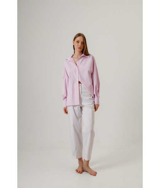 Striped shirt (pink)
