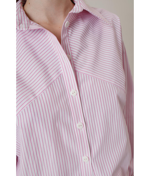 Striped shirt (pink)