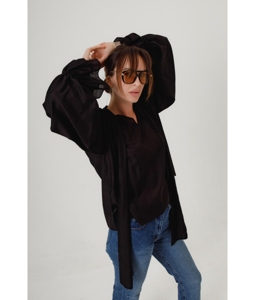 Lily of the Valley Shirt (Black)