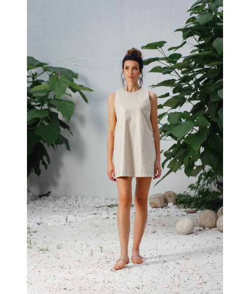 Trapeze dress (gold)