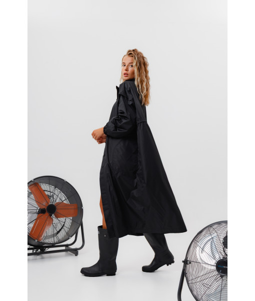 SEDATIVO Long Autumn Coat — Freedom of Silhouette