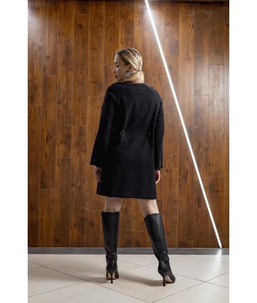 Casual reversible dress (black,white)