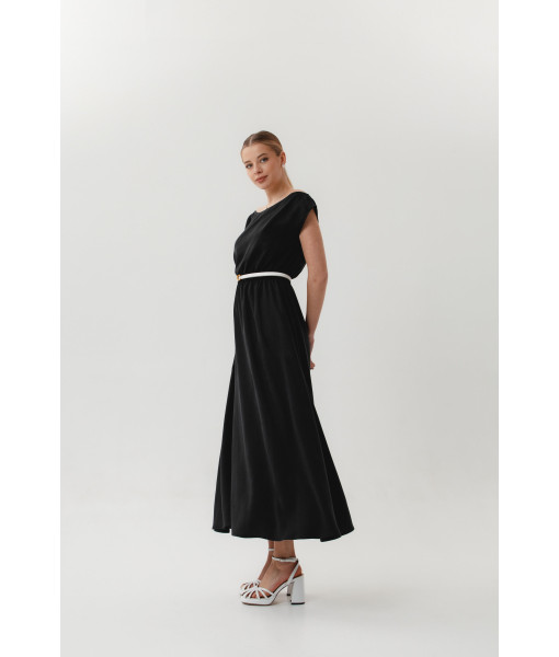 Elegant long dress (black)