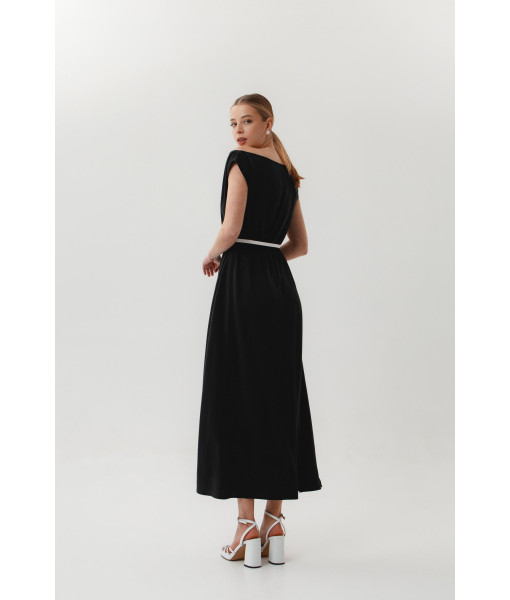 Elegant long dress (black)