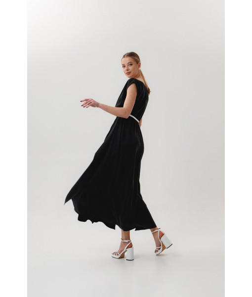 Elegant long dress (black)