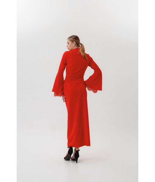 Long evening dress (red)