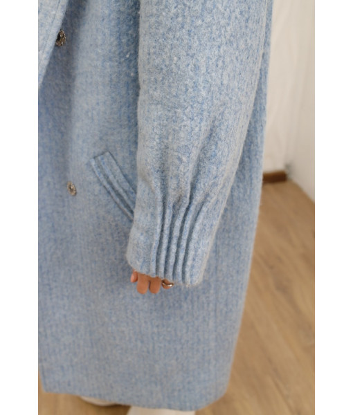 Winter coat, light blue