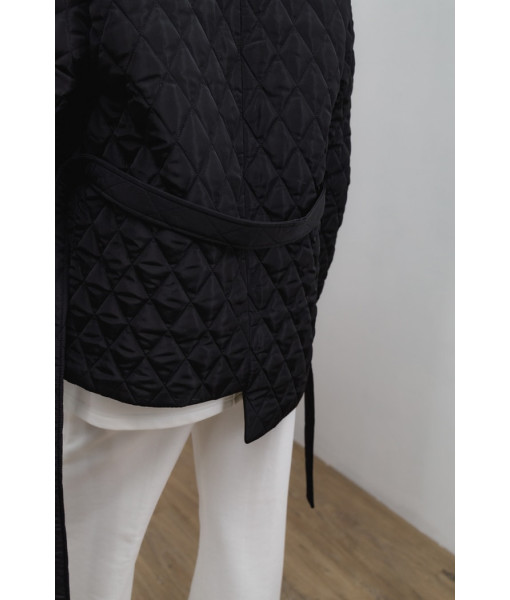 Winter kimono jacket (black)