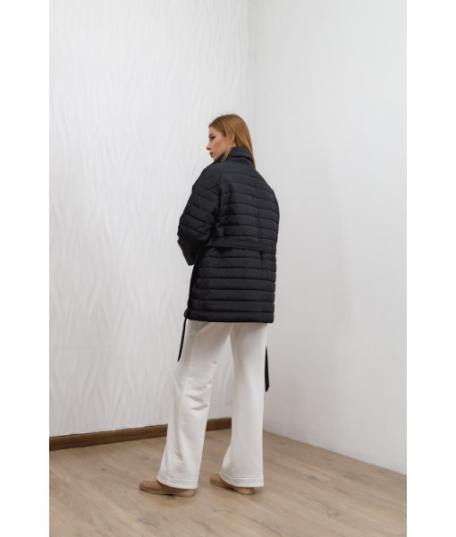 Short demi-season jacket (black)