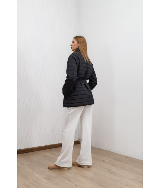 Short demi-season jacket (black)