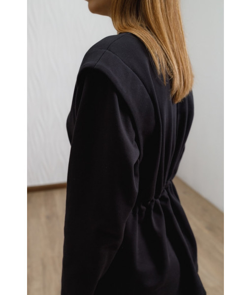 Knitted sweatshirt (black)