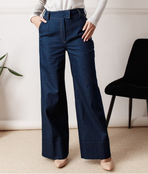 Straight jeans (blue)